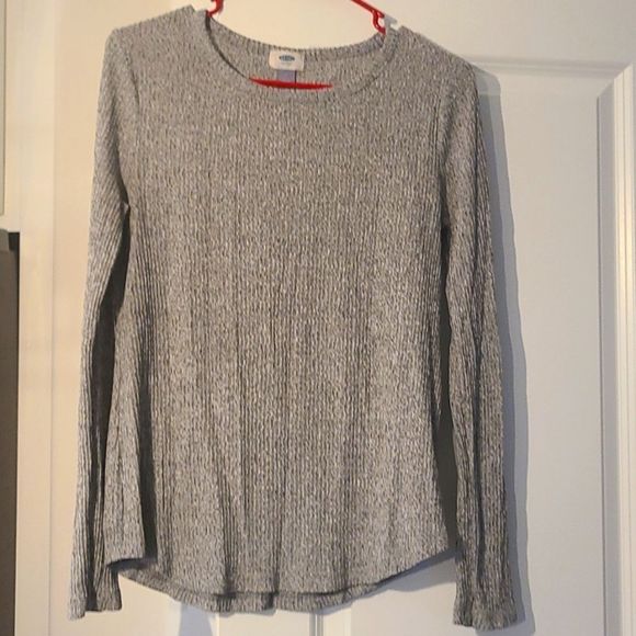 Old Navy Heather Grey Thermal medium - Picture 1 of 2